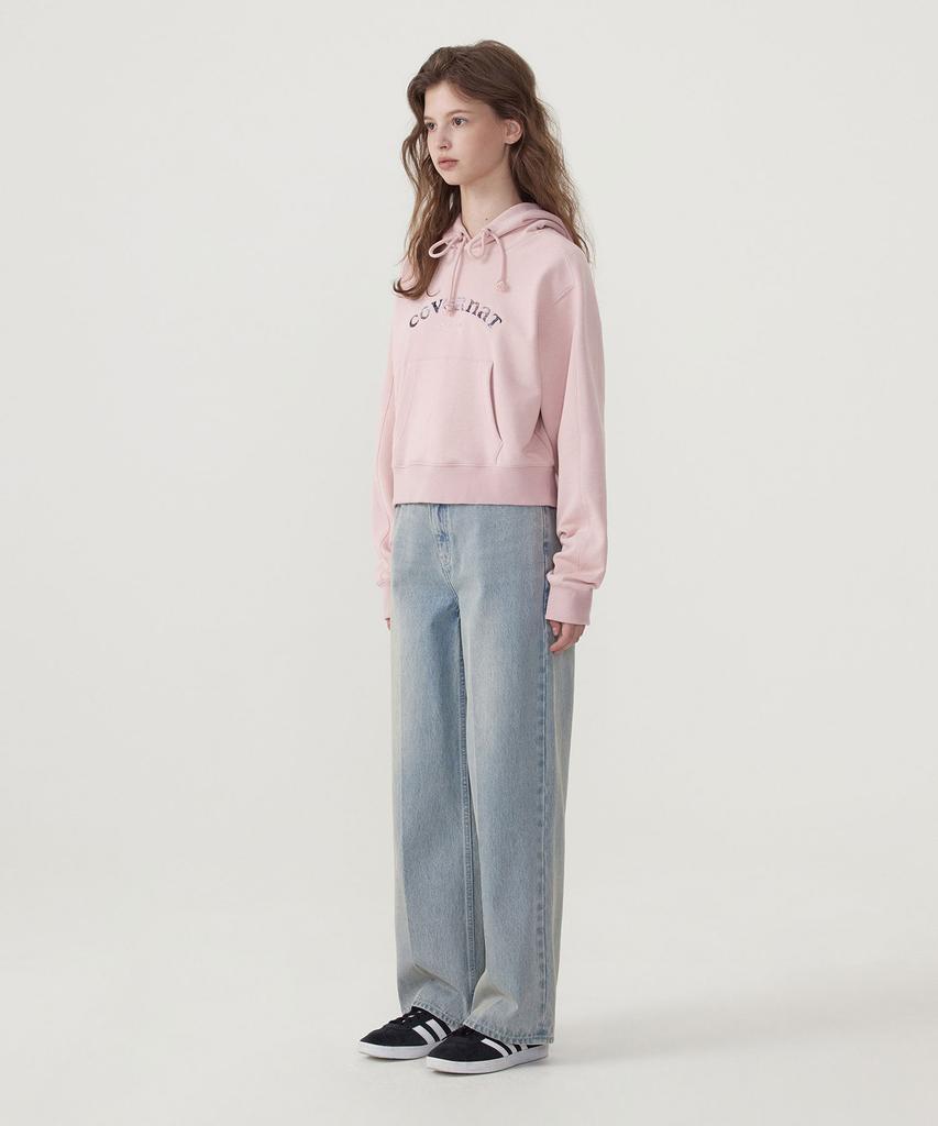 COVERNAT WOMAN Classic Straight Denim Pants Light Blue