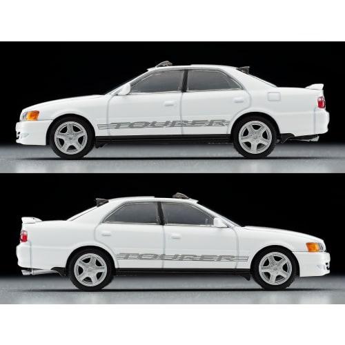 Tomica Limited Vintage Neo 1/64 Scale LV-N224c Toyota Chaser 2.5 Tourer S White 1998 Model (Finished Model) 320265 Unisex