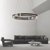 OEING Flat Glass Living Room Pendant Light