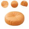 Small Round Floor Cushion Pad Soft PU Chair Pillow for Home Decor Living Room Indoor Outdoor Use