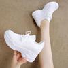 Fashion Hidden Heels Women Platform Sneakers Mesh Breathable Casual Shoes for Women Fashion Outdoor Women Running Shoes tenis de mujer