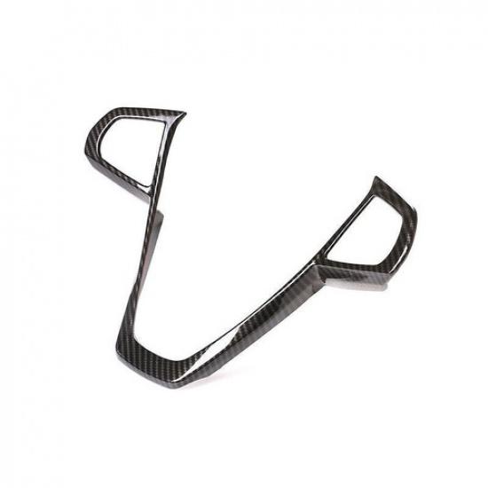 For BMW 7 Series - Carbon Fiber Inner Steering Wheel U-Type Panel Trim