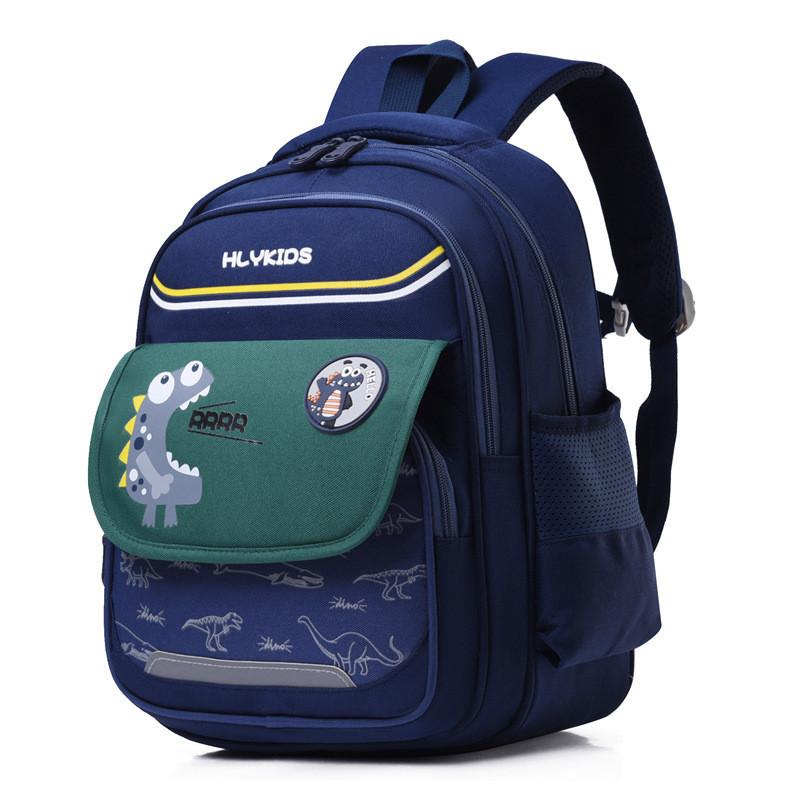 Cute Animal Print Breathable Oxford Cloth Backpack For Kindergarten And Early Grades