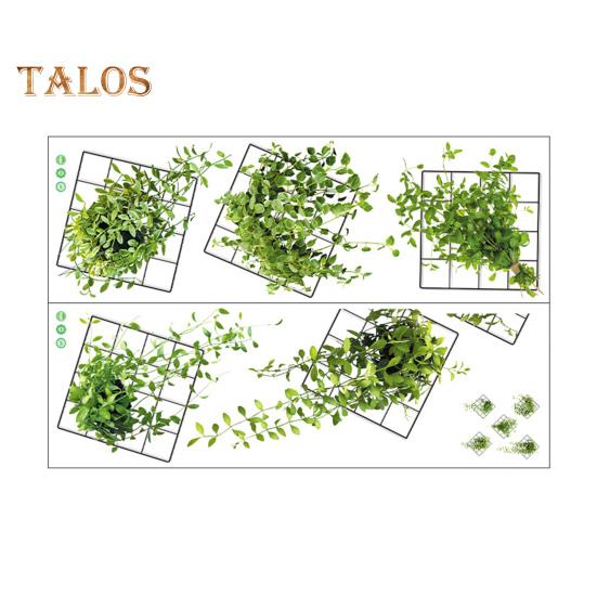 

2 шт./компл. настенная роспись в скандинавском стиле «сделай сам», устойчивая к разрыву современная детская наклейка на стену для спальни, украшение для фона, украшение для спальни 30x90cm зелёный