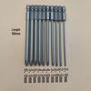 Strong Magnetic S2 Alloy Steel Phillips Screwdriver Bit, 1/4" Single-Head, Extended for Electric/Air Screwdrivers, Model PH012