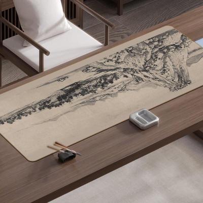 Chinese Style Calligraphy Felt Desk Mat