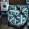 Elektronisches Spiel Desktop Technologie Atmosphäre Licht 4-Dimensionaler Raum Hyperwürfel Kreatives Desktop Nachtlicht Spielzubehör