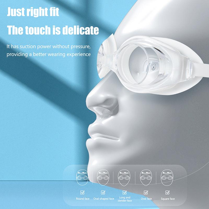 1Pc No Leaking Anti Fog Full Protection Hd Swimming Goggles Men Women Glasses Adjustable Swim Leak Proof Eyewear For Adult