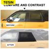 TESIN Auto Sonnenblende Fenster Sonnenschutz Verhindern Insekten Net Für Ford Bronco/Bronco Sport 2022 Für Jeep TJ JK JL JT