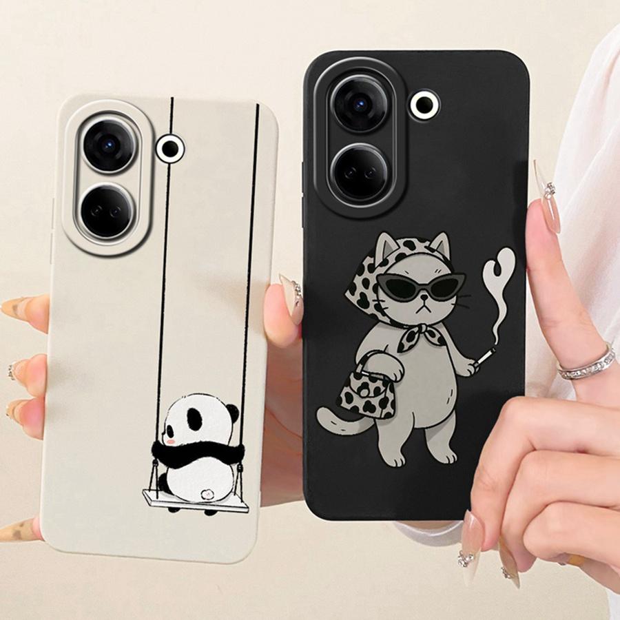 For Tecno Camon 20 Premier Phone Case CK9n Cover Fashion Simplicity bow flower Soft Silicone Shell Tecno Camon20 20Pro Funda