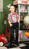 Clearstone Animal Shirt, Cosplay, Halloween, Kids' Dalmatian Shirt, 100cm, Unisex, Black