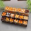 37Pcs Dessert Rack Mini Food Toys Dollhouse Miniature Bread Cabinet Handcrafted Simulation Model Supermarket Scene Ornaments