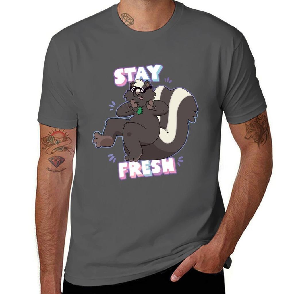 Stay Fresh TShirt Functional Casual Short Sleeve Tee