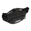 adidas Letter Logo Printed Portable Durable Polyurethane Waist Bag Unisex Waist Bag Black KE0355