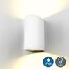 LED nástěnné svítidlo - B.K.Licht - Volans - 2 žárovky GU10 - IP44 - Teplá bílá 3000K