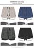 Wings Men's Quick-Dry Double-Layer Sports Shorts for Running, Marathon, Basketball, and Outdoor Fitness