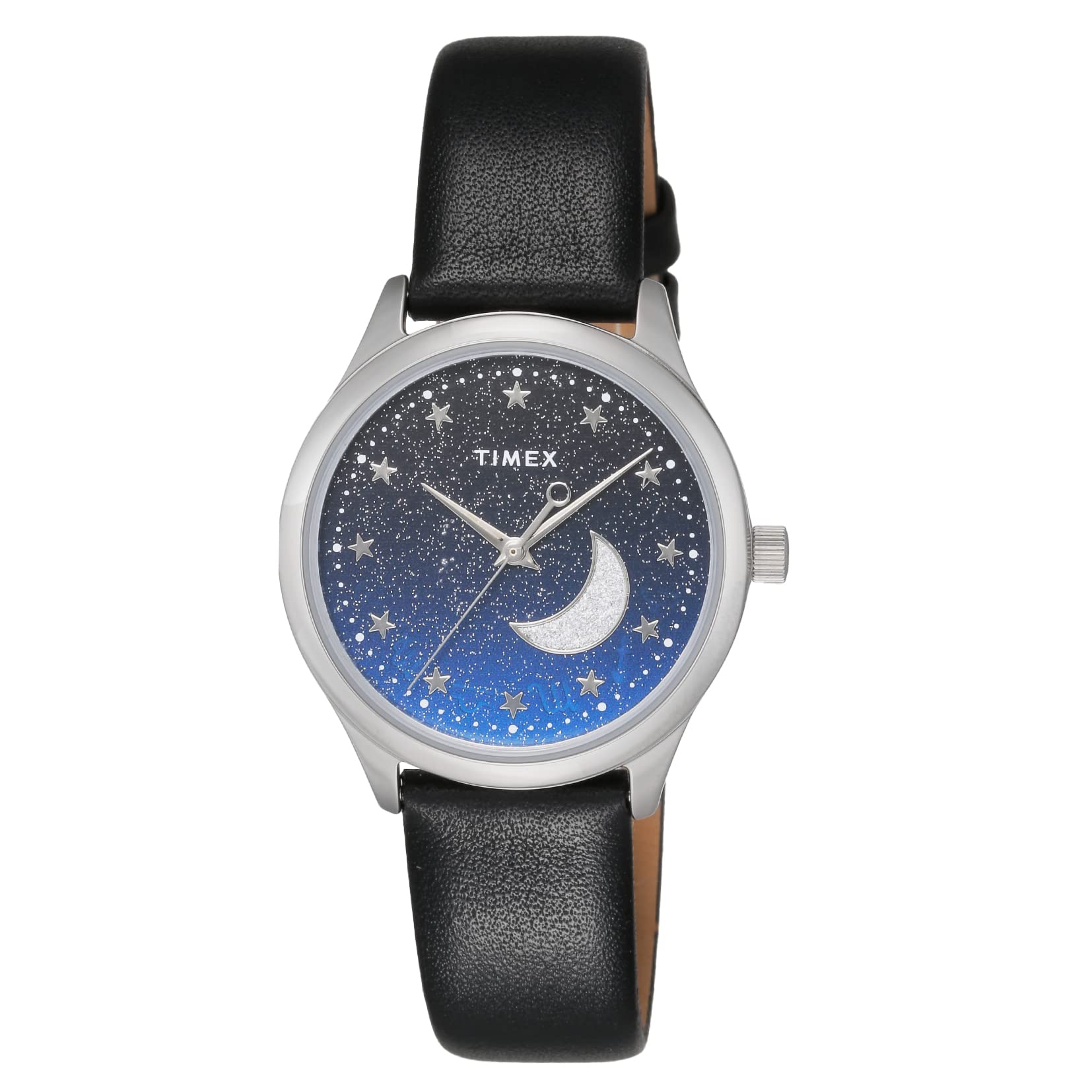 

[TIMEX] Watch Timex Celestial Blue Dial Brass Mineral Glass Quartz 33MM America Watch TW2V49200 Women s Black