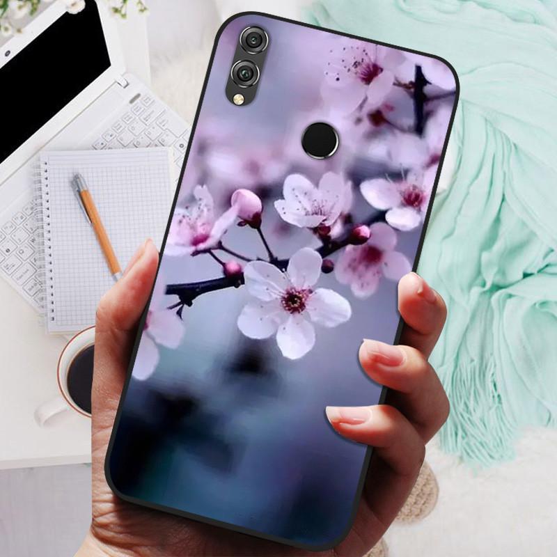 For Huawei honor 8x Case Silicone Luxury Cat Marble Soft Bumper Cover for Huawei honor 8x Max Protective Capas honor8x Max Funda
