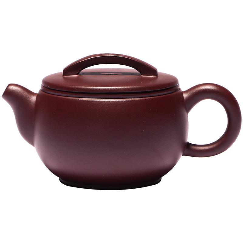 

170 мл старинные исинские фиолетовые глиняные чайники ручной работы большого калибра чайник из сырой руды фиолетовый глиняный чайник чайный набор цзыша принадлежности для питья