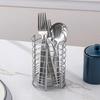 Chopstick Basket Large Capacity Draining Cutlery Container with Ventilation Holes