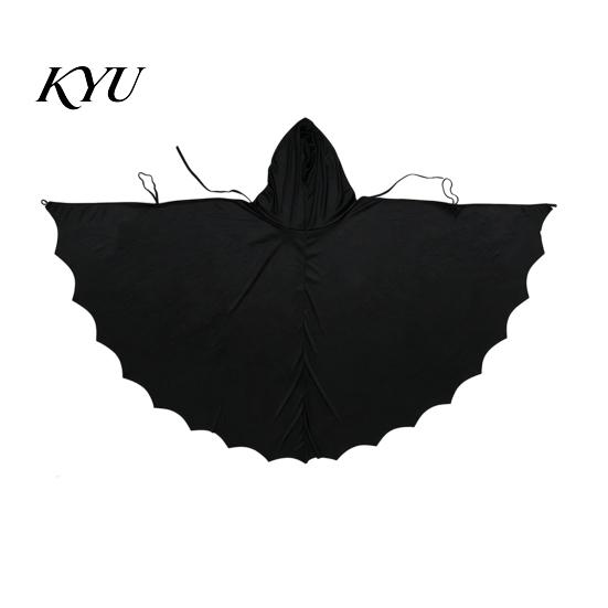 Bequemes Weiches Stoff Umhang Halloween Fledermausflügel Umhang, Erwachsene Kinder Kostüm Mit Kapuze Langlebig Wiederholte Nutzung Cosplay für Festliches Party Outfit Umhang