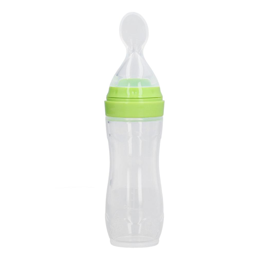 Baby Squeeze Spoons Small Portable Lightweight Food Grade Material Baby Food Dispensing Spoon for