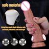Dildo moale Penis realist Jucării sexy pentru adulți pentru femei, bărbați, stimulator de masaj anal vagin, vibrator cu strat de silicon cu ventuză