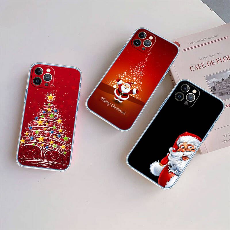 RT16 Merry Christmas Deer Gift Case for Motorola E7 G6 G7 G8 G9 Plus Power Play G10 G20 G04 E30 E40 E22 E20 E13 E15 G22 G23 G05 G75 G35 G55