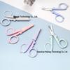 Morandi Foldable Mini Stainless Steel Scissors for Paper Cutting
