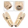 R410a 1/4 Zoll Außengewinde auf 5/16 Zoll Innengewinde SAE Schlauch Lade-Pumpe Messing HLK Adapter Verbinder