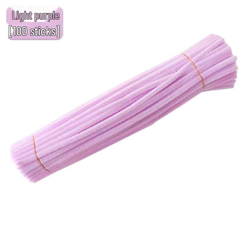 DIY Bouquet Plush Twist Stick for Children's Handmade Toy Creations - Hair-Safe Material, Ideal for Crafting