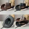 Outdoor Traveling Camping Hiking House Western Cowboy Hat Multipurpose Party Decoration Present Supplies Accessory