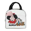 M-Mafalda-S On The Beach Insulated Lunch Bag for Kids School Cooler Thermal Food Box Tote Portable Lunch Boxes Container