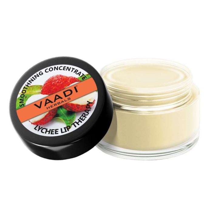 Lip Balm with Lychee (10 G), Lychee Lip Therapy Vaadi Herbals