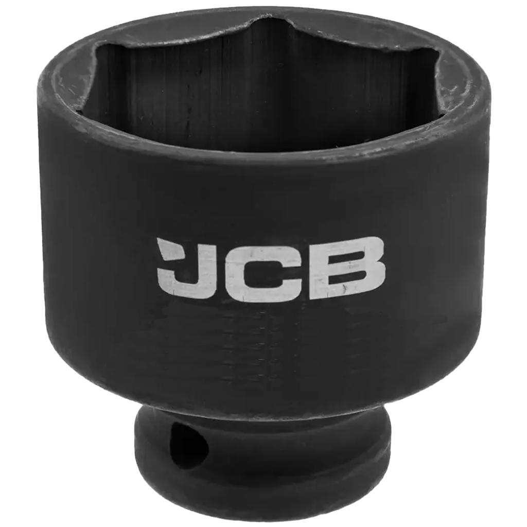 JCB Impact Socket 1/2" 20mm 6-Point Cr-Mo Socket Wrench