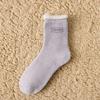 Womens Winter Warm Socks Thicken Thermal Socks Wool Cashmere Coral Velvet Snow Sweet Soft Cotton Knitted Room Floor Sleep Sock