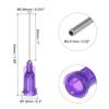 10/20 Stück 14G 15G 16G 18G 19G 20G 21G 22G 1" Stumpfe Dosiernadel für Flüssigklebepistole 43mm Länge