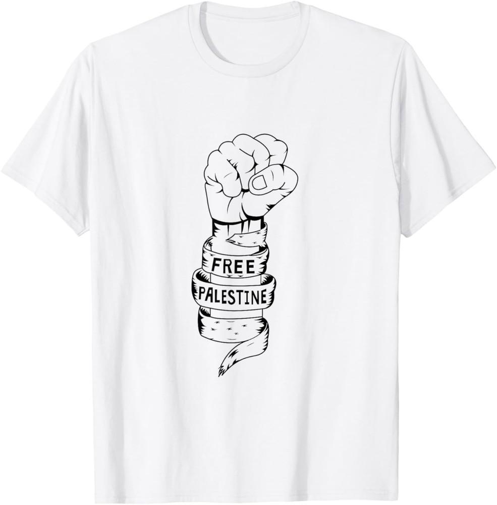 СВОБОДНАЯ ПАЛЕСТИНА ПОТРЯСАЮЩАЯ МОТИВИРУЮЩАЯ Унисекс Футболка XXXL