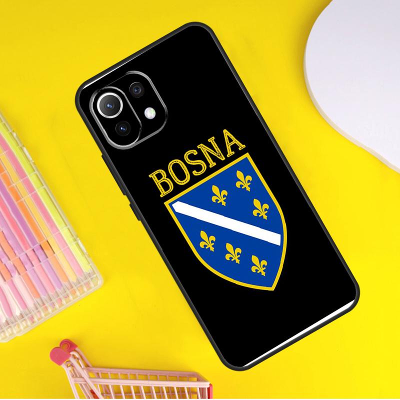 Bosnia and Herzegovina Passport Cover For Xiaomi 14 Ultra 13 11T 12T 13T 14T Pro POCO X6 X7 Pro X3 X5 F3 F5 F6 M6 Pro Case