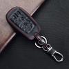 Leather Car Key Cover Smart Remote Control Fobs Shell Cases Auto Accessories For Dodge Ram 1500 Pickup