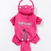 Dog Four Legged Waterproof Raincoat For Rainy Days Teddy Clothes For Travel Detachable Foot Wrapped Small Dog Jumpsuit