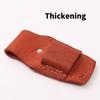 Leather Tool Pouches Holsters Holder Pocket Suitable for Scaffolding Wrench with Multiple Compartments and Carry Handle