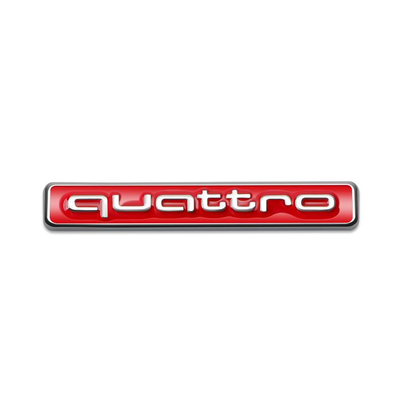 1pc 3D Metal Car Styling Badge Sticker Side Fender Rear Trunk Emblem Decals High-Quality Automotive Exterior Accessories