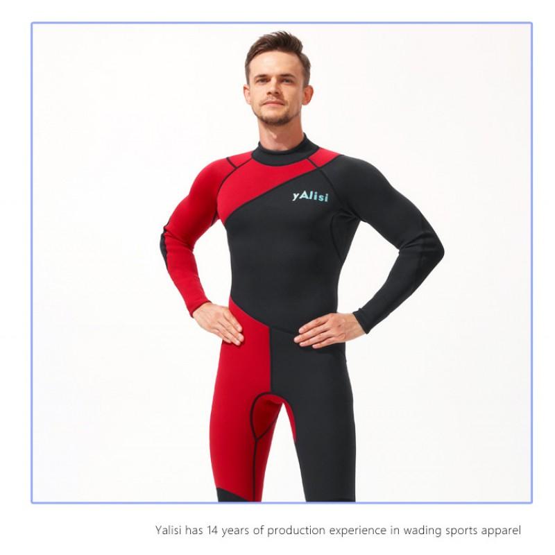 Diving Wetsuit 3mm Fullsuit Men Women Neoprene Thermal Surf Snorkeling Winter Swimming