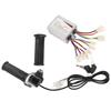 36V350W Electric Quantity Throttle Grip with Lock Controller Accessory for Electric Bike