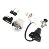 Motorcycle Ignition Switch Lock Set Fuel Gas Tank Helmet Trunk Lock with Keys for Virago XV125 XV250 XV535