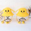 Children'S Bucket Hat Men'S And Women'S Cotton Cloth Hats With Moving Ears Cute Rabbit Hats Outdoor Sun Protection Attractions Travel
