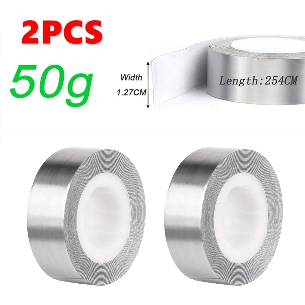 1Roll 30g/50g/100g High Density Lead Weights Golf Lead Tape Self-Adhesion for Wood Iron Putter Wedge Clubs Head Tennis Lead Tape