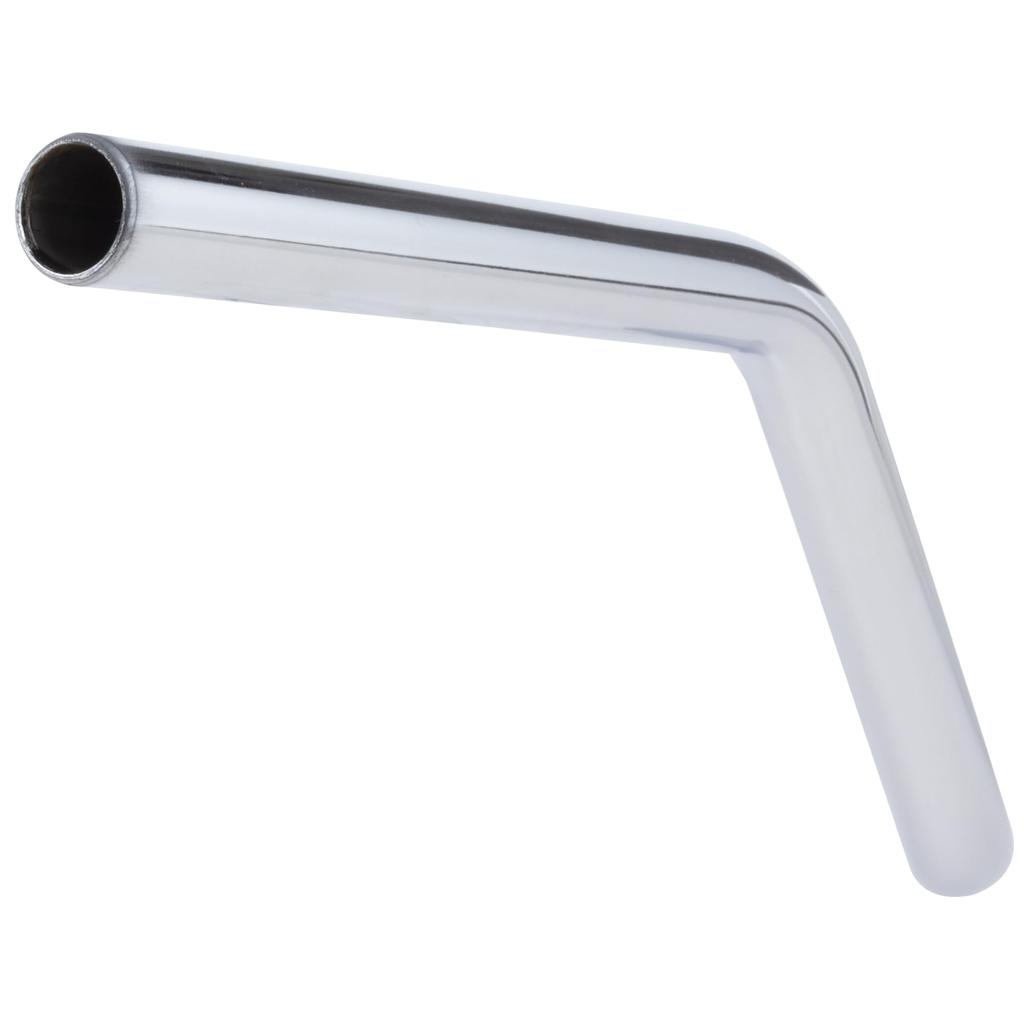 Kijima Motorcycle Parts Handlebar Tracker Style with Chrome Universal 22.2 Bar, Steel, Finish, L650, Fit, 204-3395