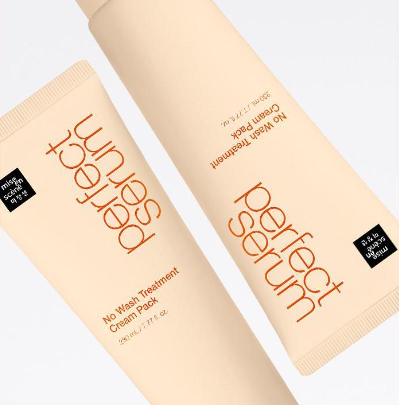 Miseenscene Perfect No Wash Cream Pack 230ml – Leave-In Hair Repair Treatment